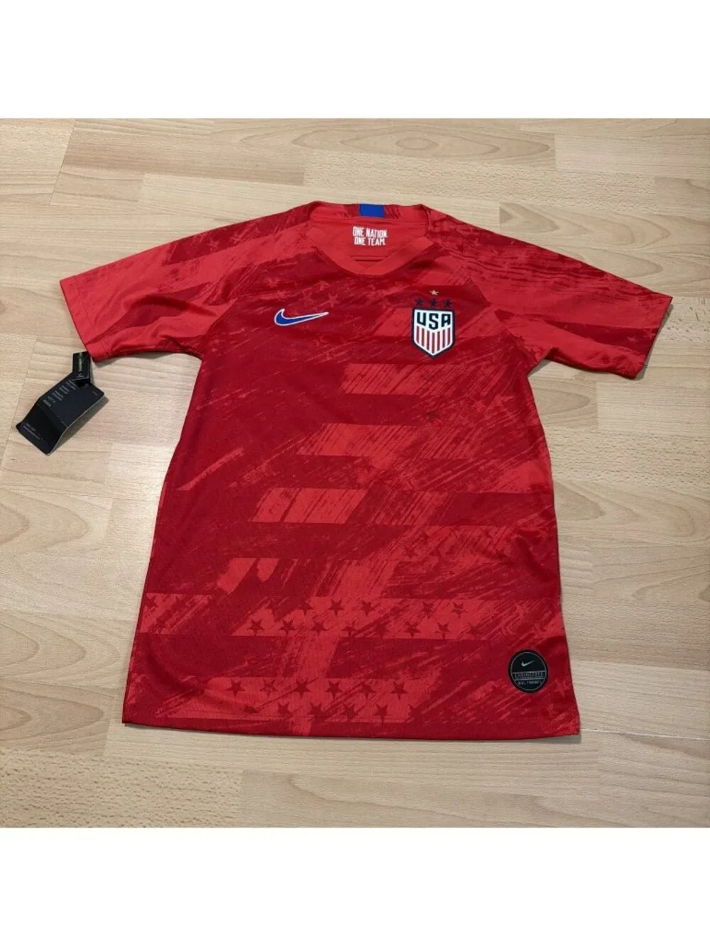 NIKE USA National Team Stadium Breathe Jersey CQ4245-689 Red Unisex Kids Larg